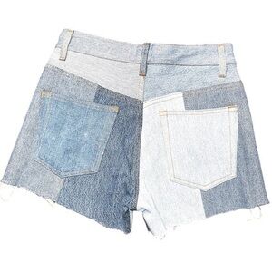 NWOT ▶️ EB Denim ◀️ Patchwork Jean Shorts - size 26